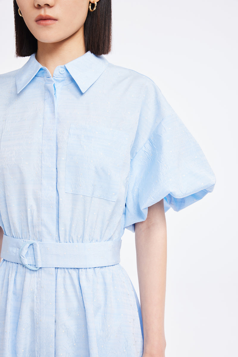 Lily - Robe - Gris Bleu