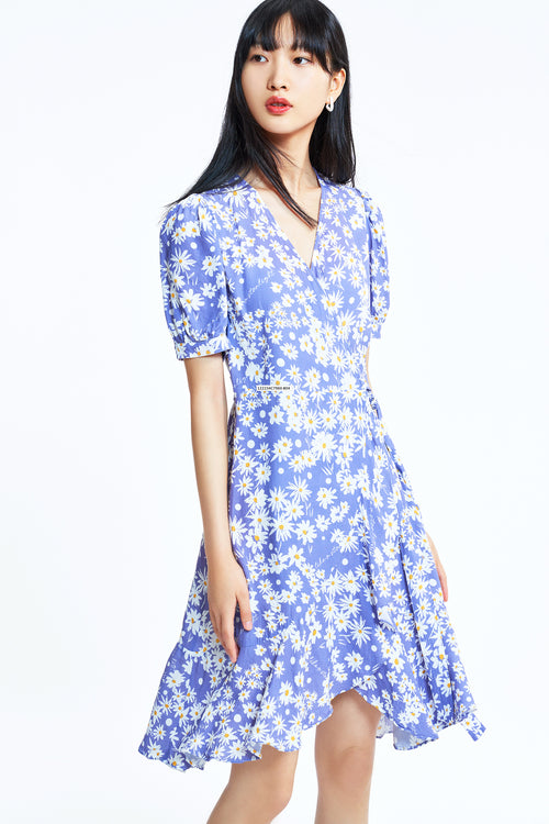 Lily - Robe - Gris Violet