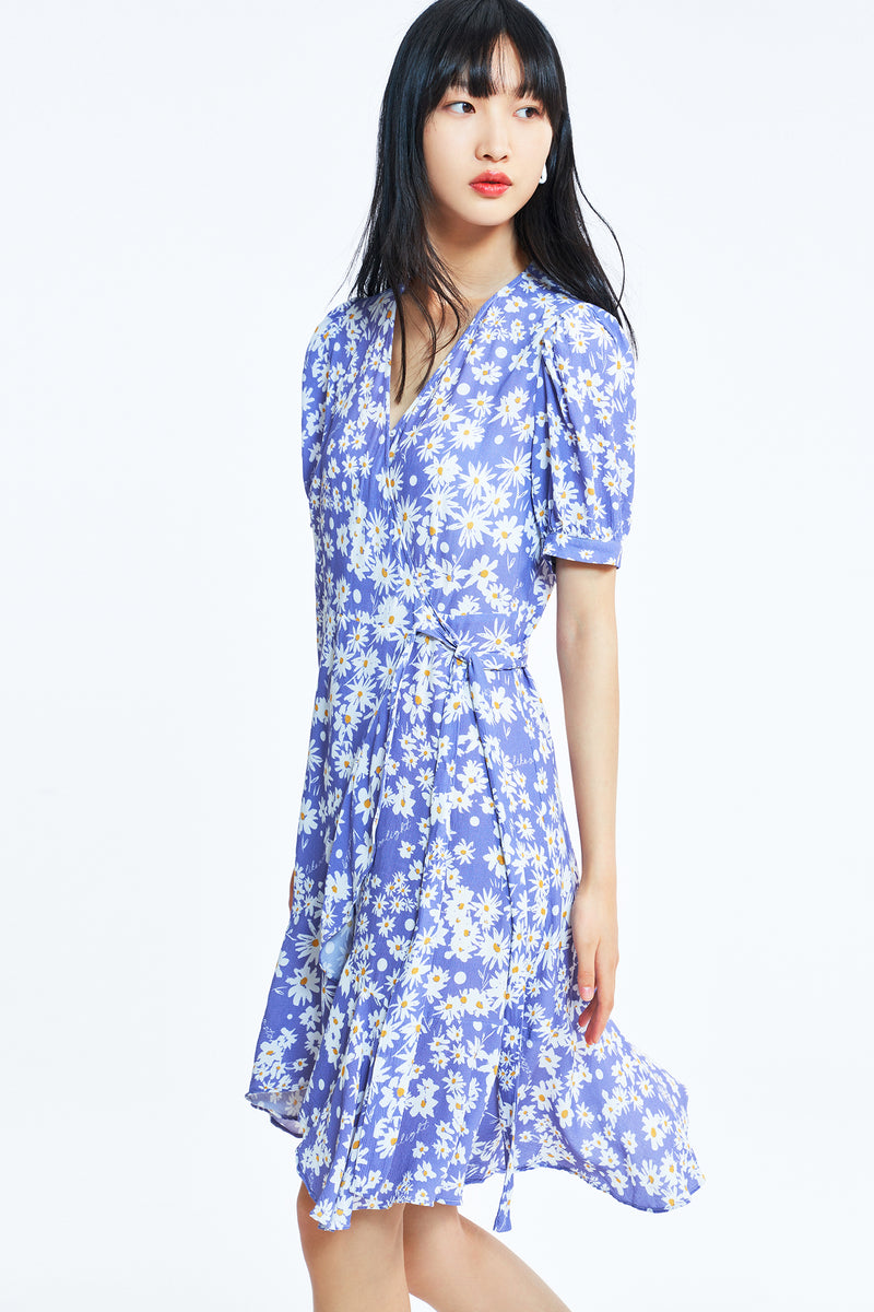 Lily - Robe - Gris Violet