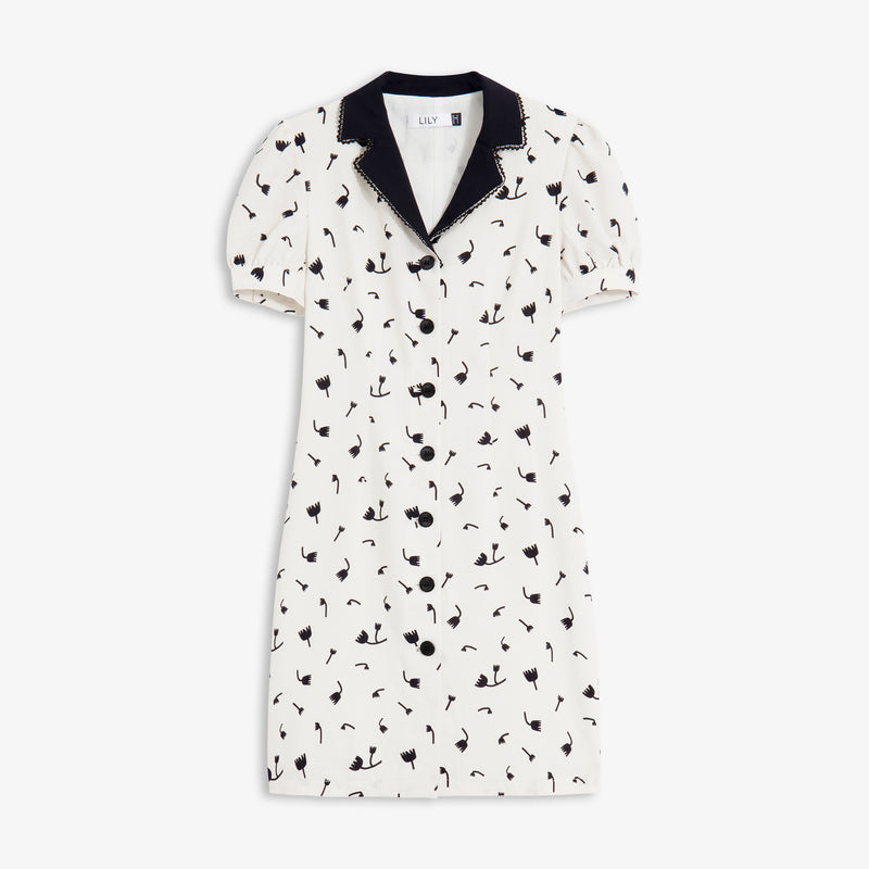 Lily - Robe - Blanc Cassé