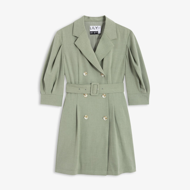 Lily - Robe - Vert Moyen