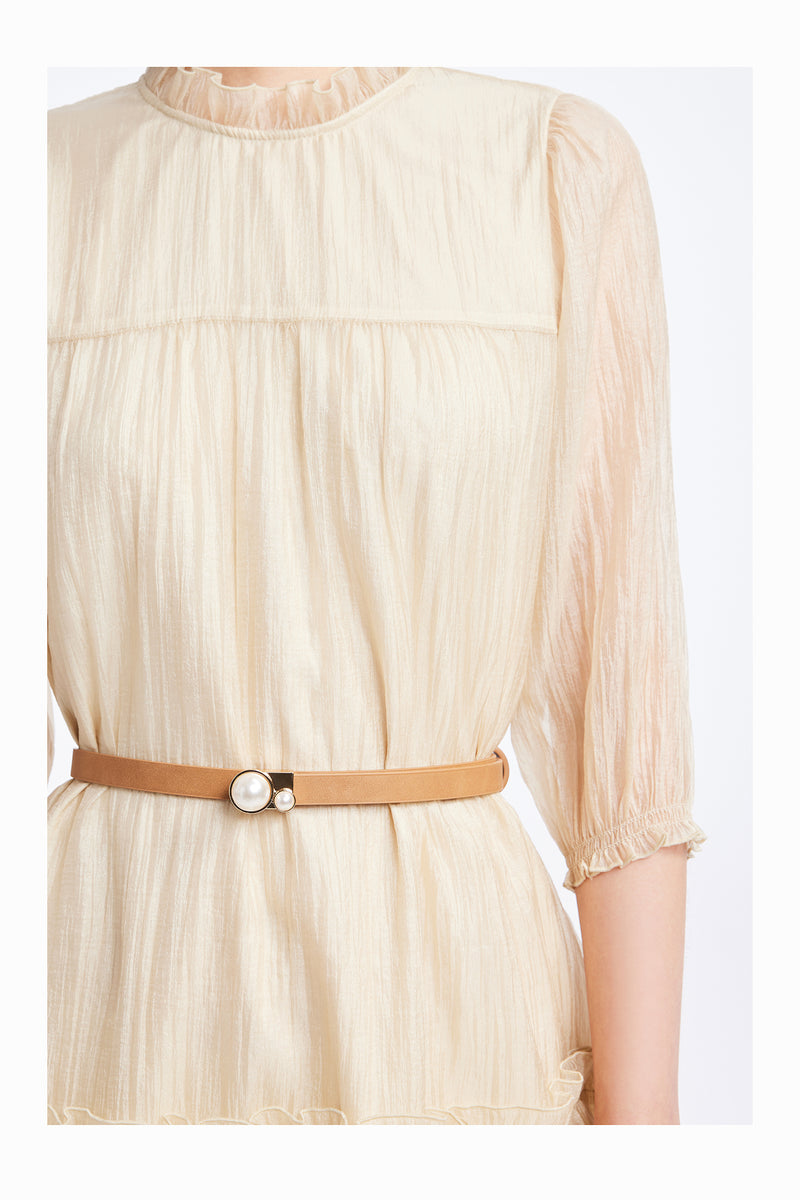 Lily - Robe - Blanc Cassé