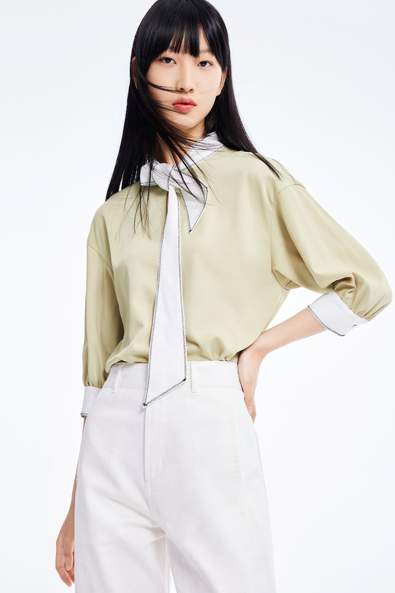 Lily - Chemise - Olive