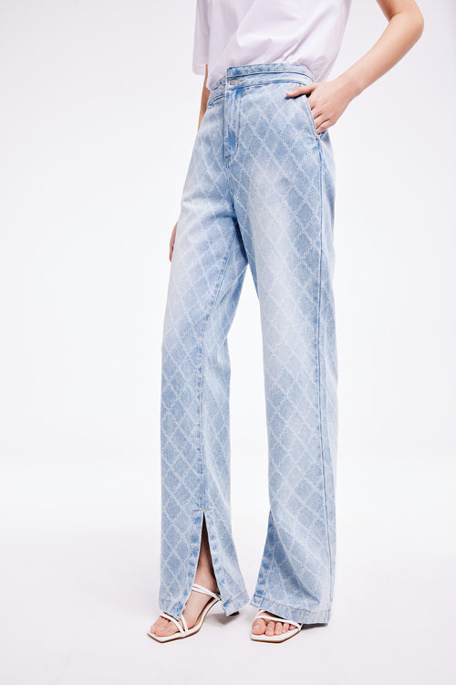 Lily - Pantalon - Bleu Lac
