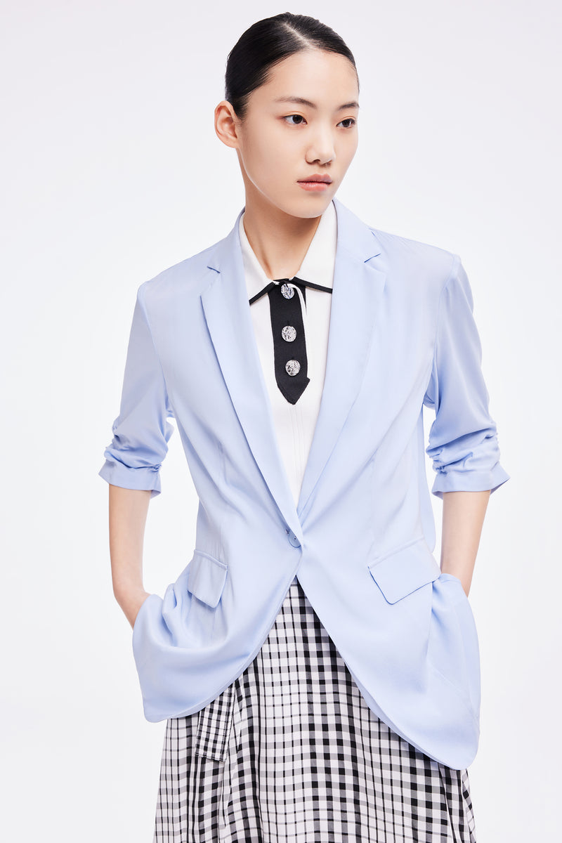 Lily - Blazer - Bleu Ange