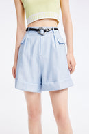 Lily - Short - Gris Bleu