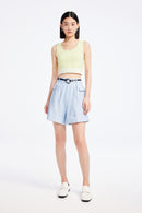 Lily - Short - Gris Bleu