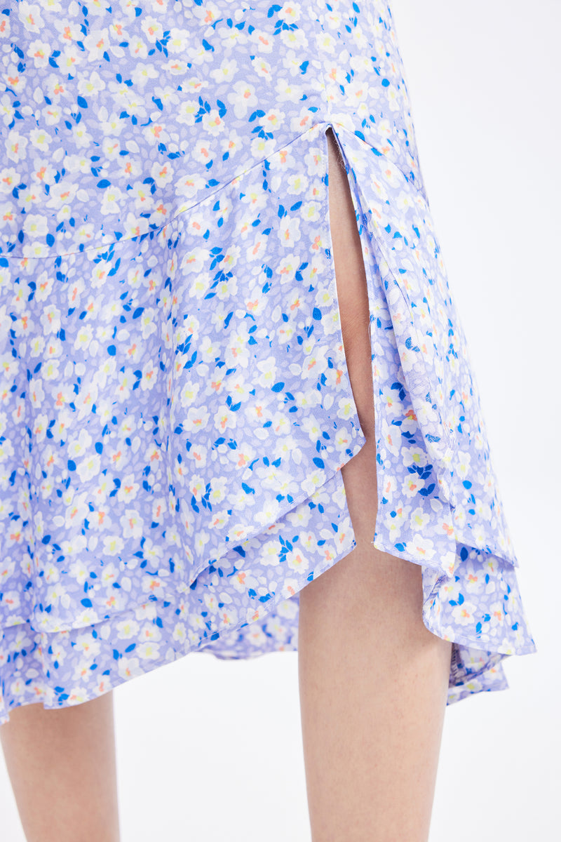 Lily - Robe - Gris Bleu