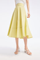 Lily - Jupe - Vert Moutarde