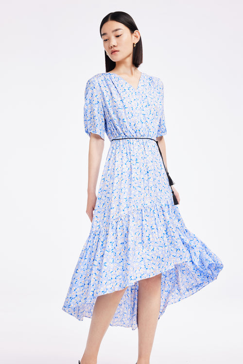 Lily - Robe - Gris Bleu