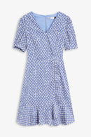 Lily - Robe - Gris Bleu