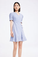 Lily - Robe - Gris Bleu