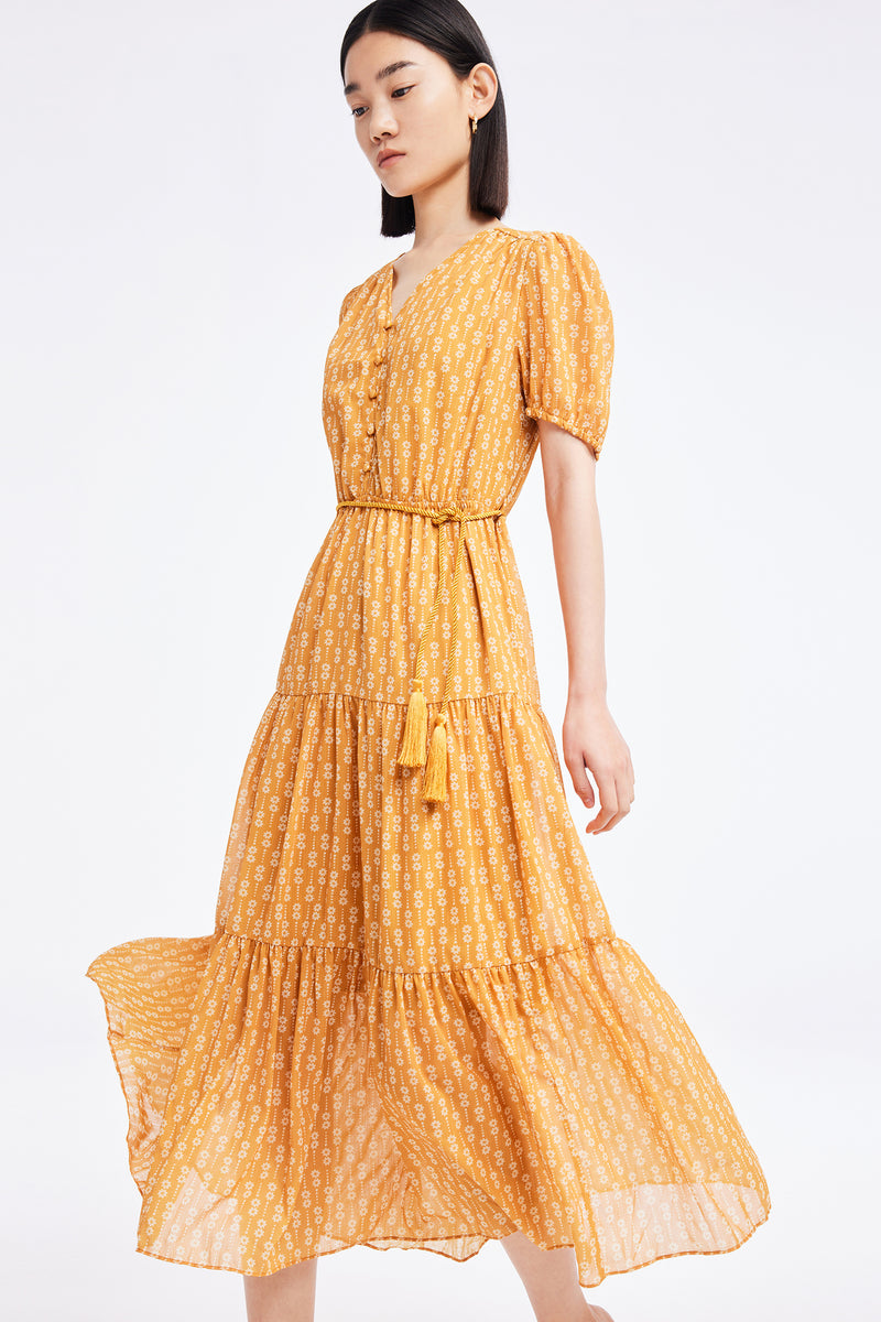 Lily - Robe - Citrouille