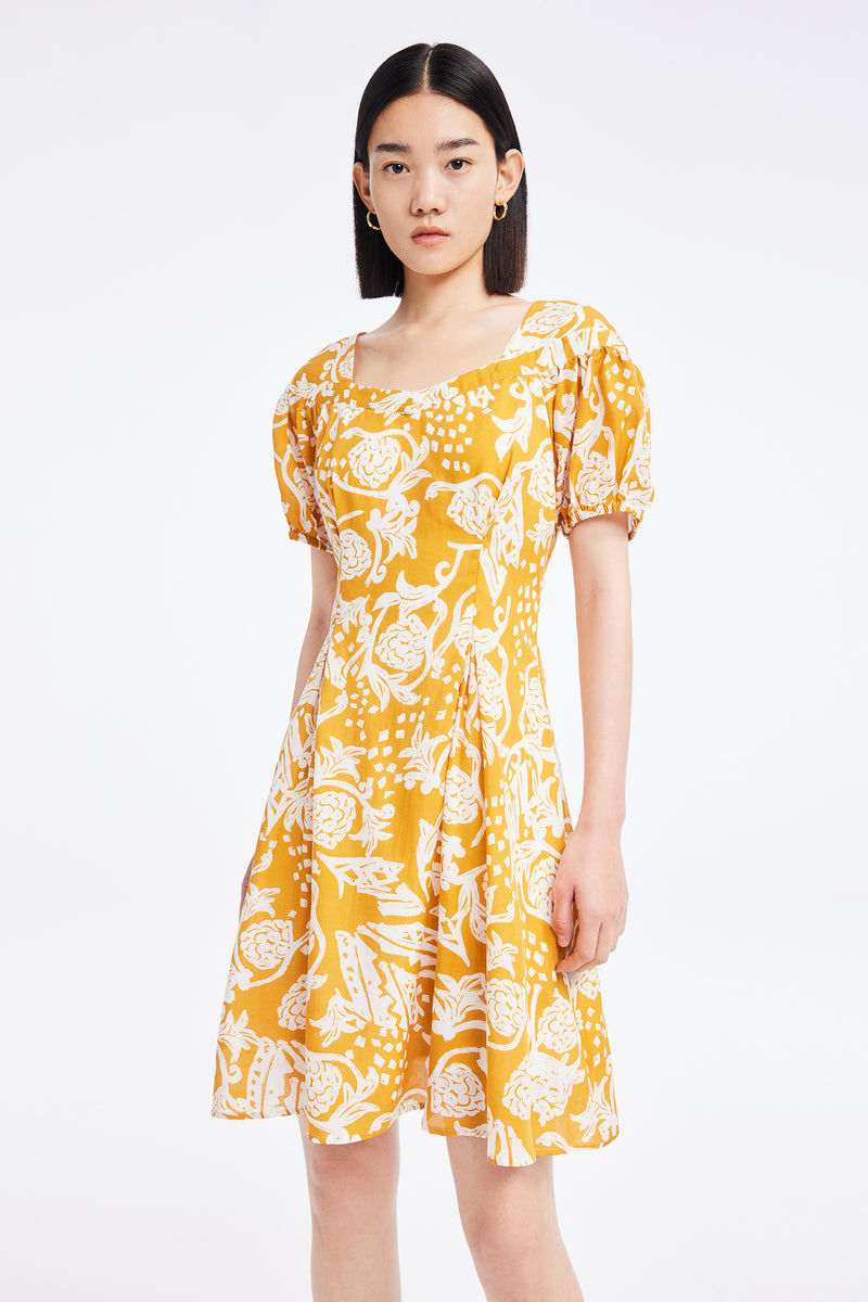 Lily - Robe - Citrouille