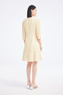 Lily - Robe - Jaune Orangé