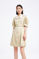 Lily - Robe - Vert Osier