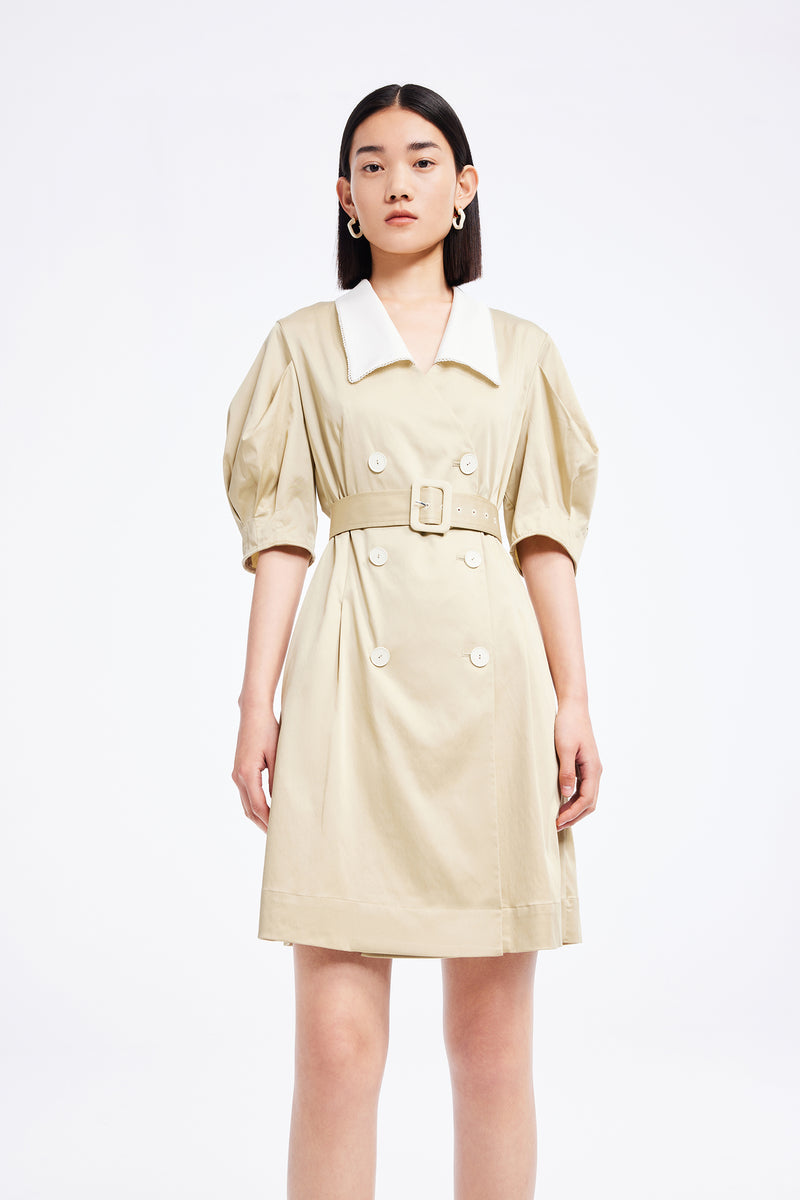 Lily - Robe - Vert Osier