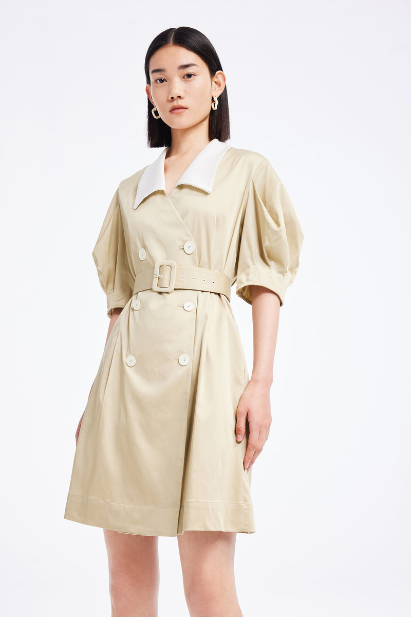 Lily - Robe - Vert Osier