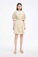 Lily - Robe - Vert Osier