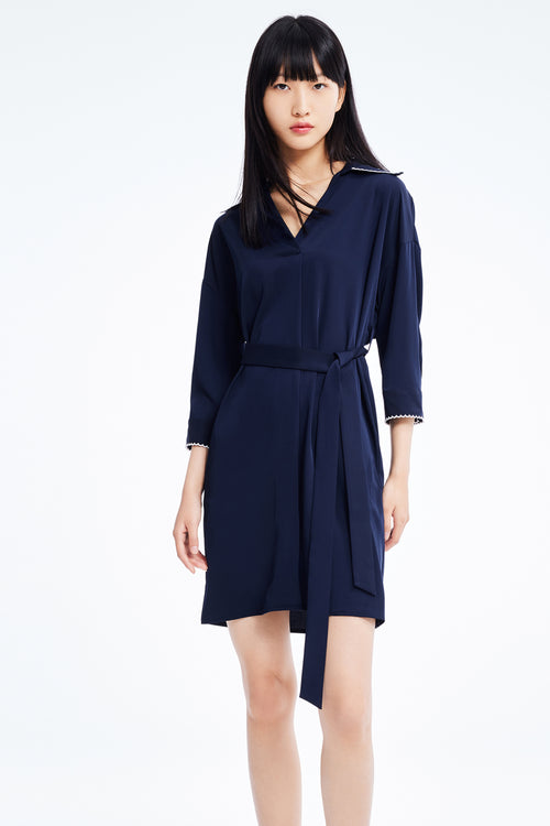 Lily - Robe - Bleu Marine