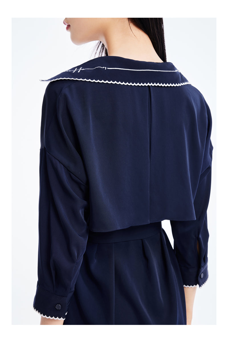 Lily - Robe - Bleu Marine