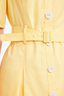 Lily - Robe - Jaune Clair