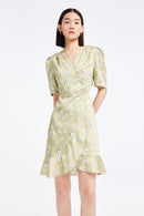 Lily - Robe - Vert Pousse