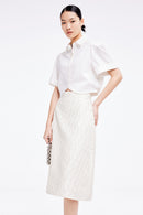 Lily - Haut - Blanc Cassé