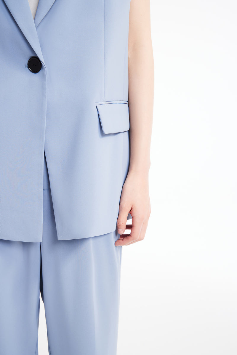 Lily - Gilet - Gris Bleu