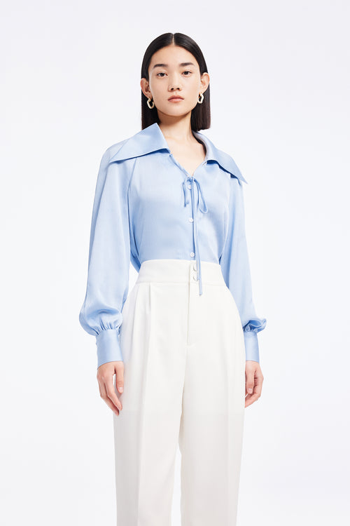 Lily - Chemise - Bleu Lac