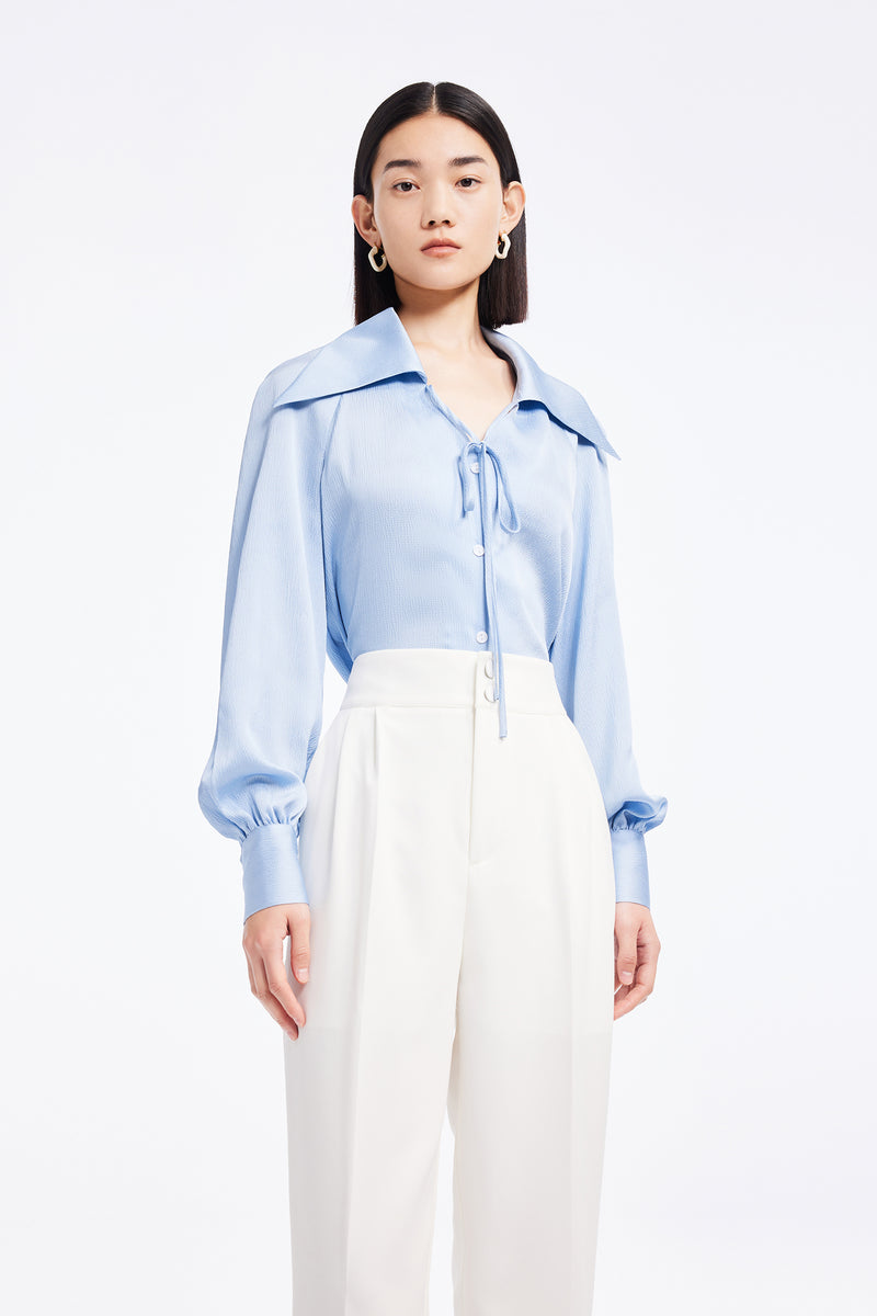 Lily - Chemise - Bleu Lac