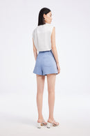 Lily - Short - Gris Bleu