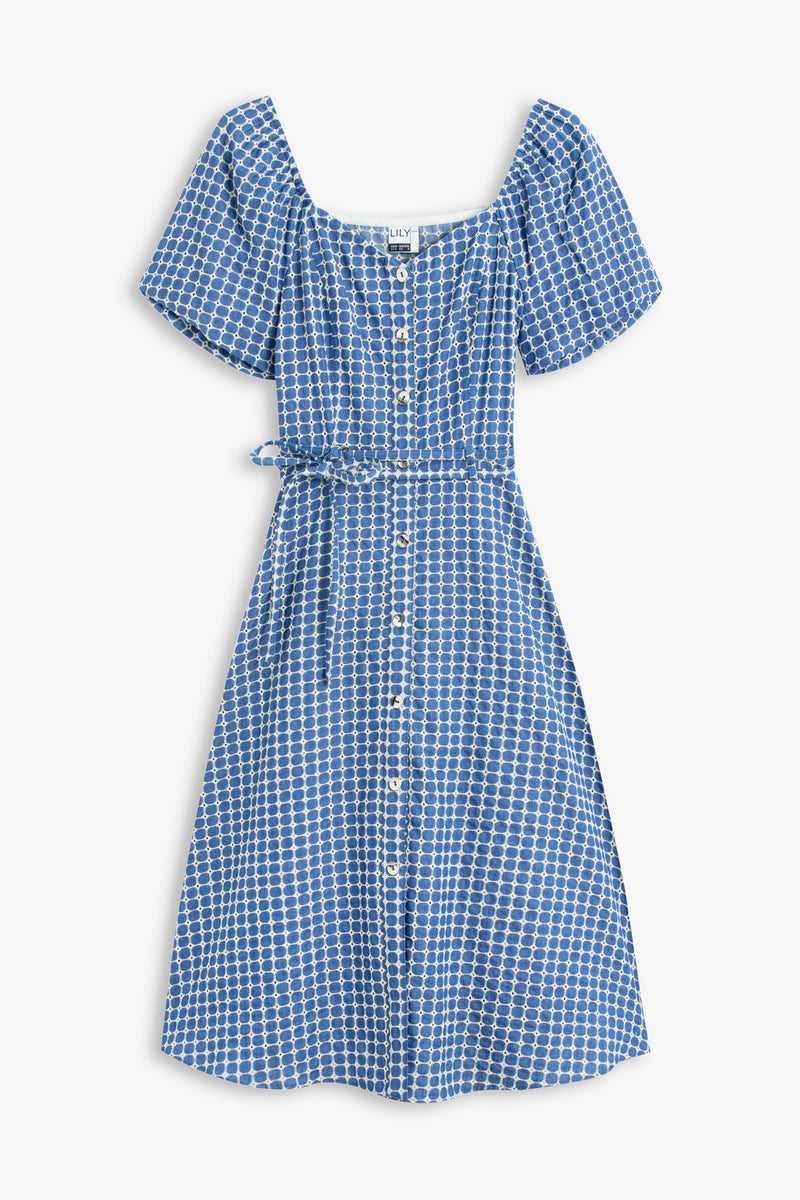 Lily - Robe - Bleu Mer