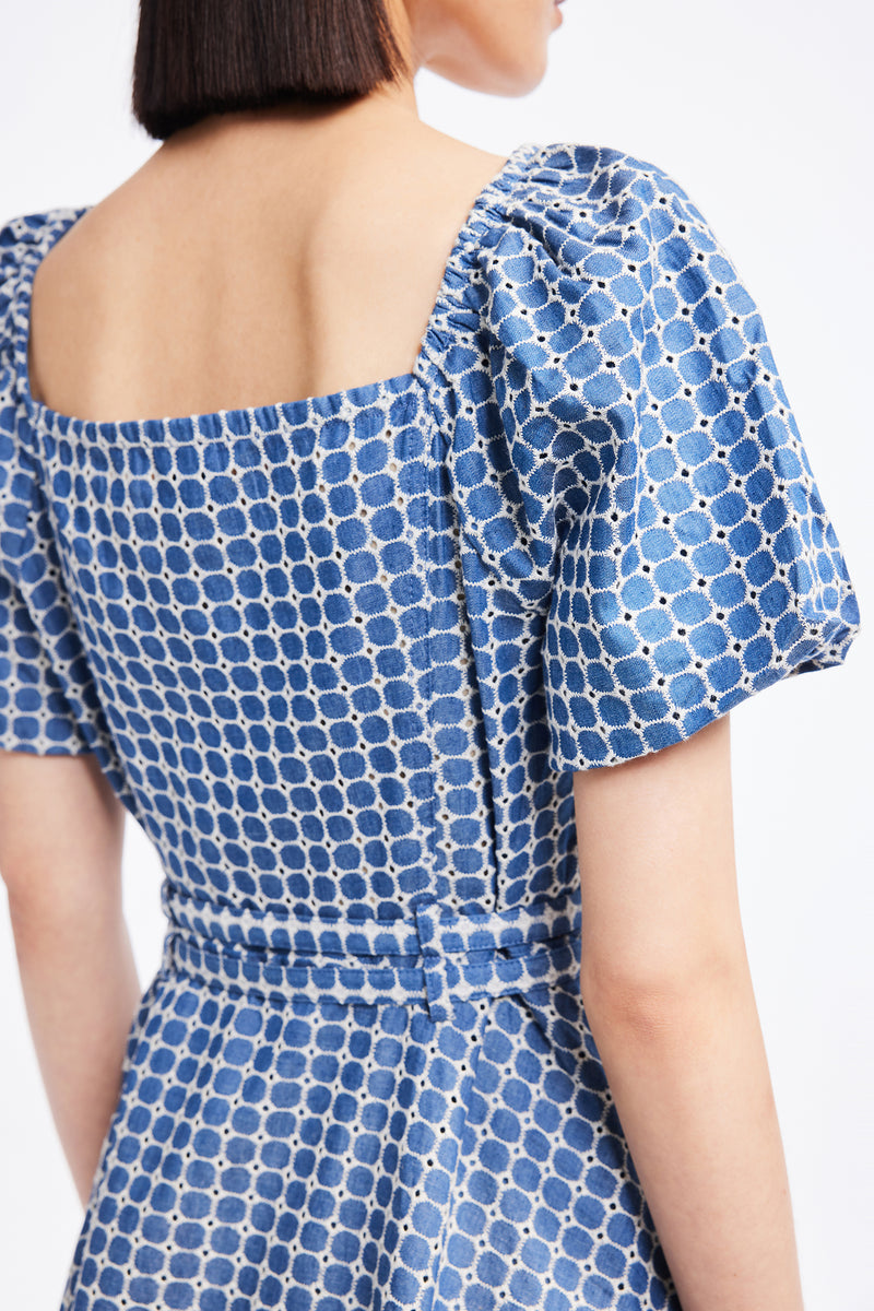 Lily - Robe - Bleu Mer