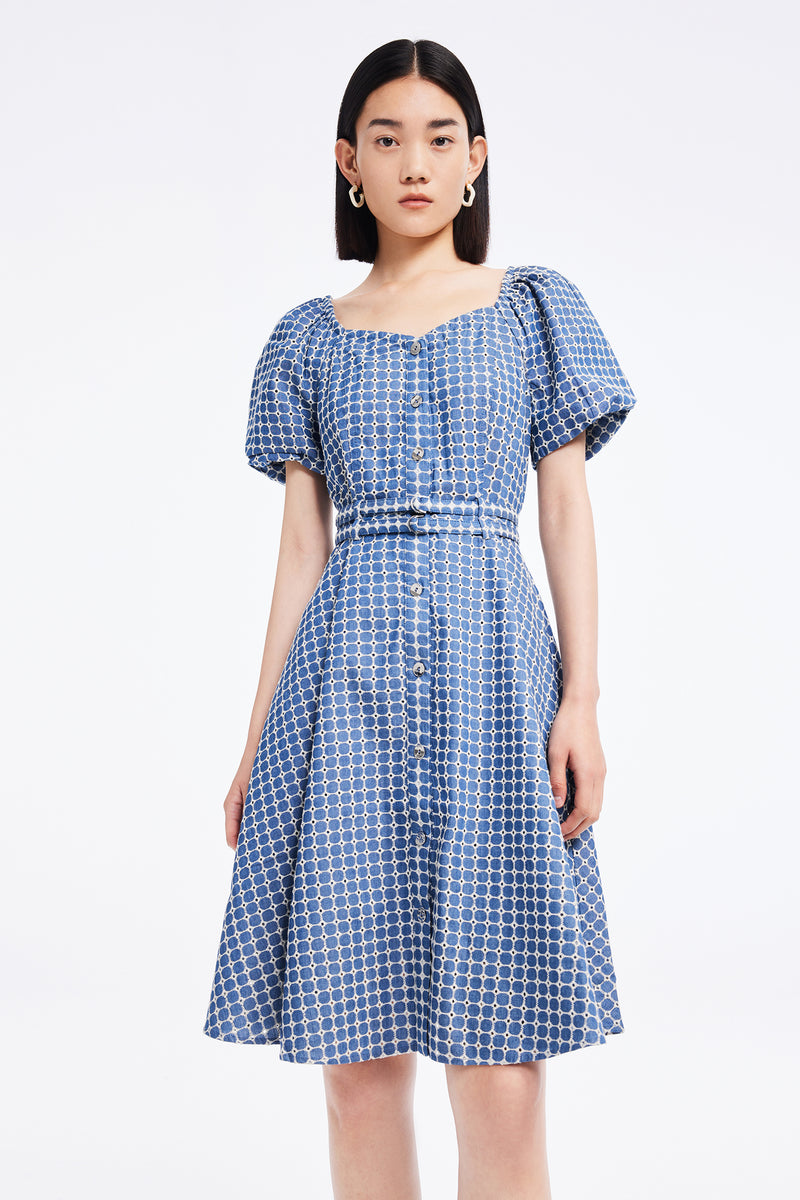 Lily - Robe - Bleu Mer