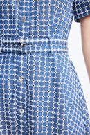 Lily - Robe - Bleu Mer