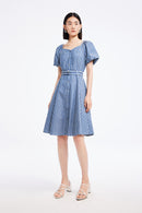 Lily - Robe - Bleu Mer