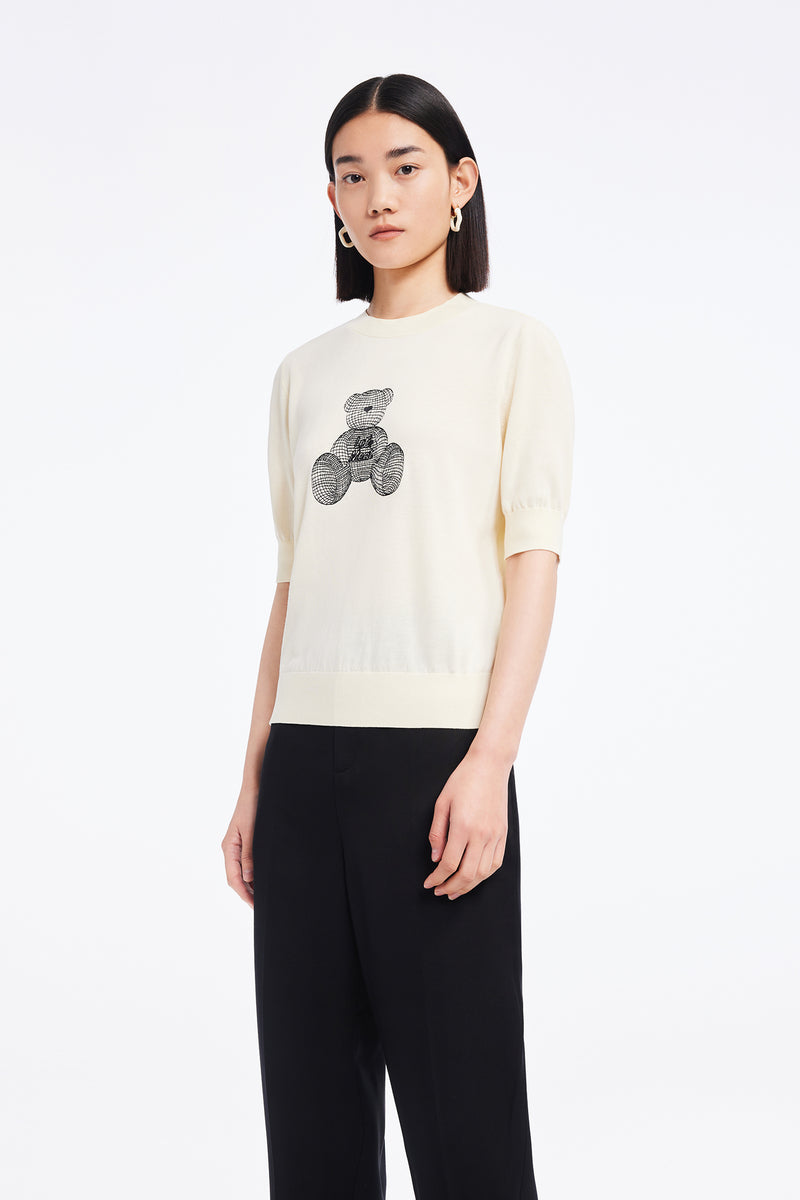 Lily - Tricots - Jaune Crème