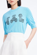 Lily - Tricots - Bleu Mer