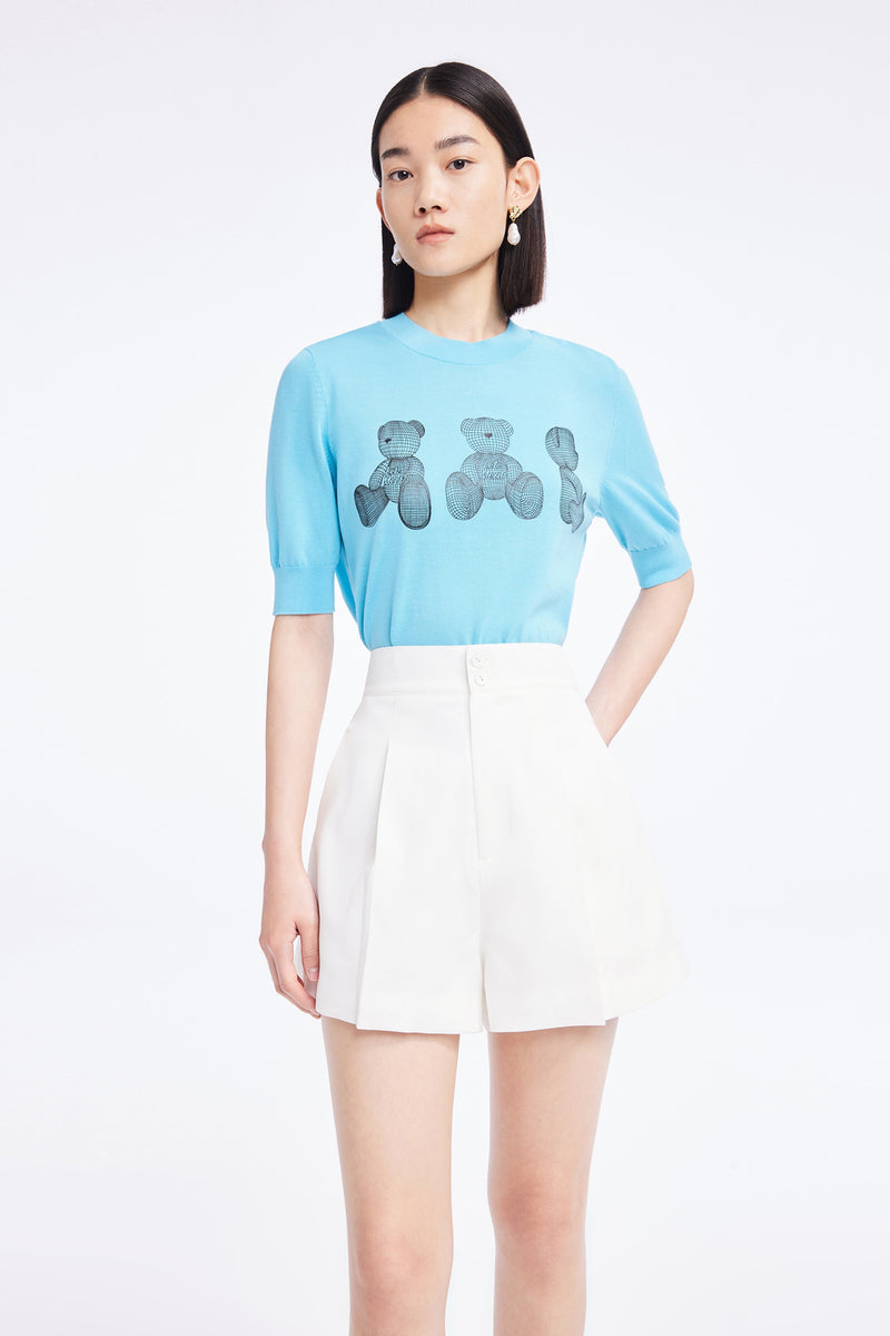 Lily - Tricots - Bleu Mer