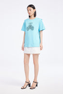 Lily - Chemise - Bleu Grec