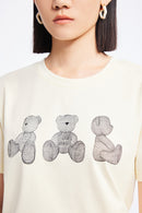 Lily - T-Shirt - Jaune Crème