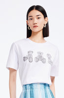 T-Shirt Lily - Blanc