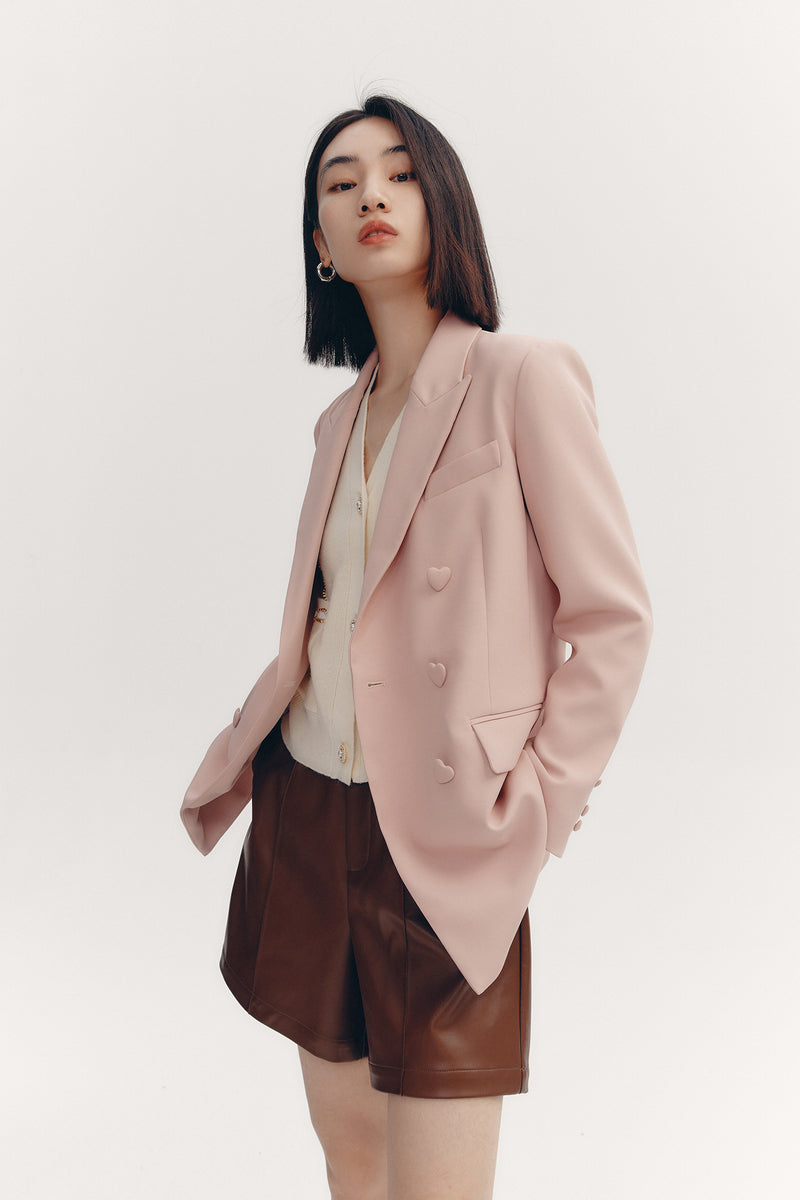 Lily - Blazer - Rose