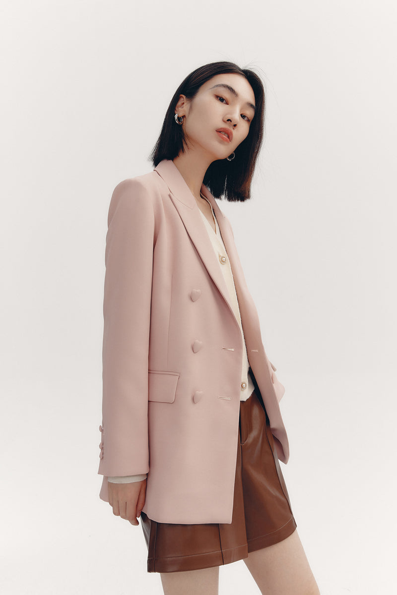 Lily - Blazer - Rose