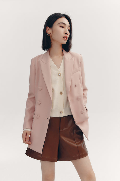 Lily - Blazer - Rose