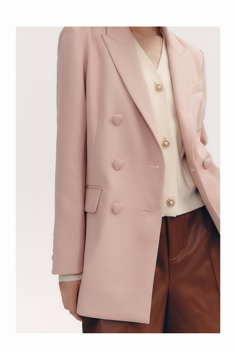 Lily - Blazer - Rose