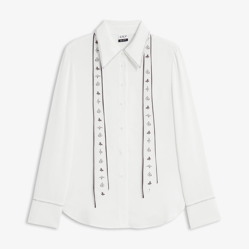 Lily - Chemise - Blanche