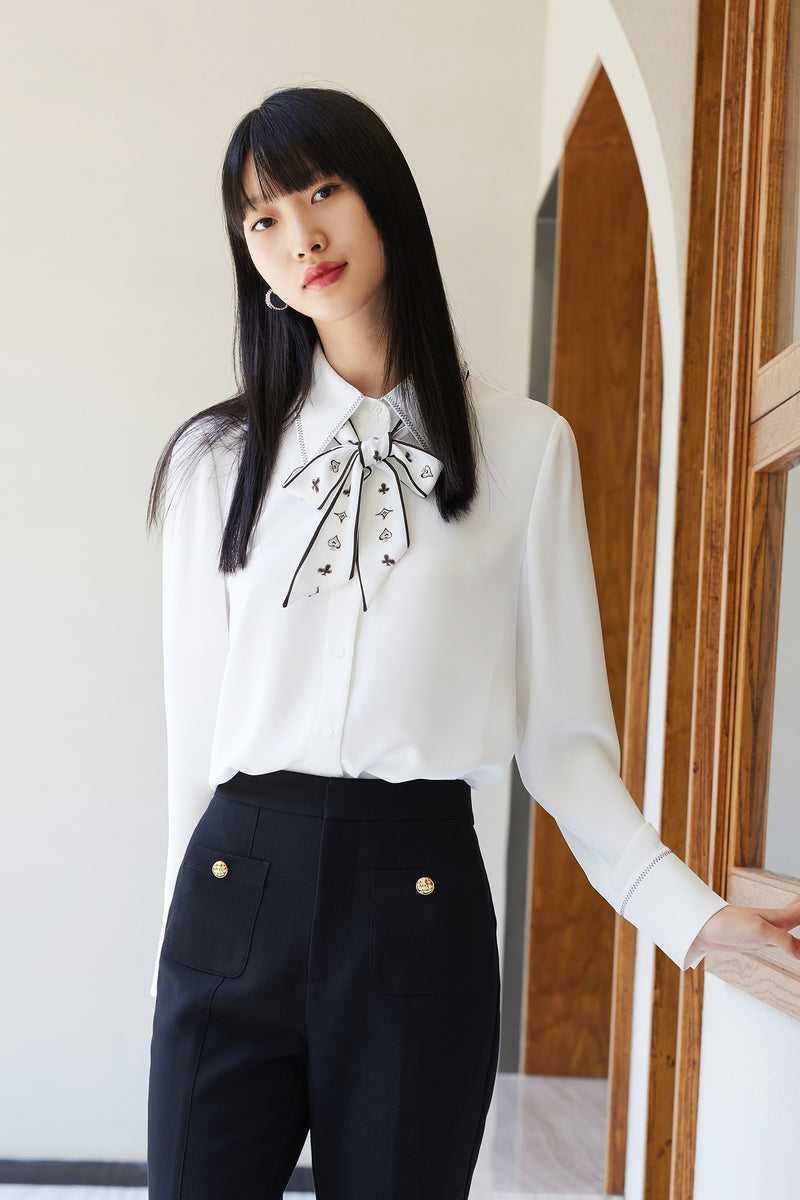 Lily - Chemise - Blanche