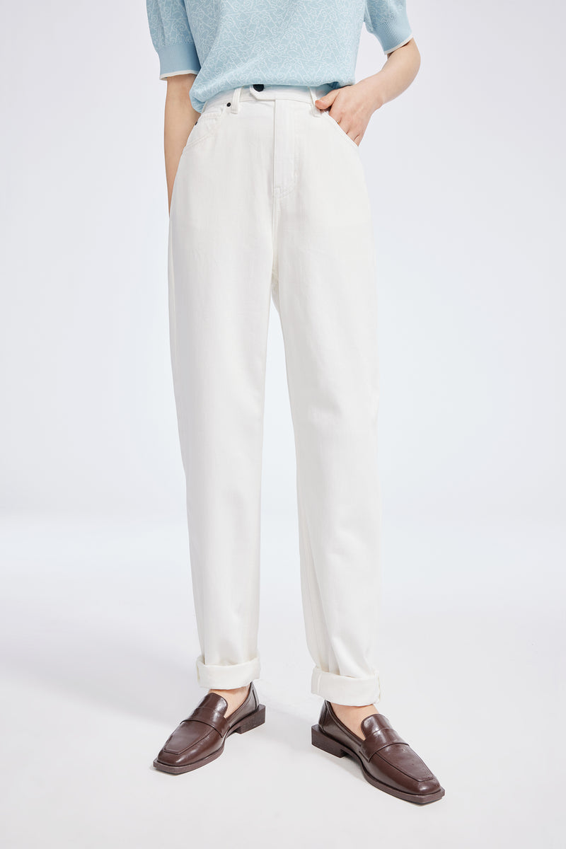 Lily - Jeans - Blanc